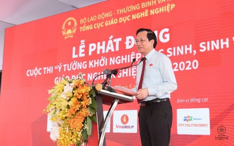 Tập đoàn Trung Nguyên Legend tiếp tục đồng hành cùng Bộ LĐ-TB&XH thúc đẩy tinh thần khởi nghiệp cho thanh niên Việt